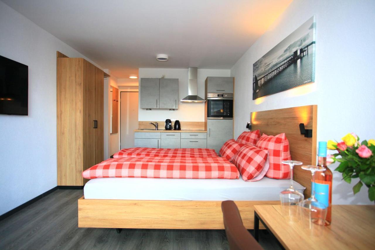 Ueberlinger See-Apartments Apartment 2 Ueber-See Uberlingen Bagian luar foto